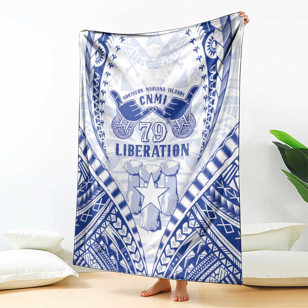 Northern Mariana Islands Liberation Day Blanket 79th Anniversary