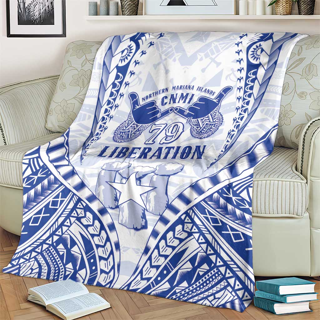 Northern Mariana Islands Liberation Day Blanket 79th Anniversary