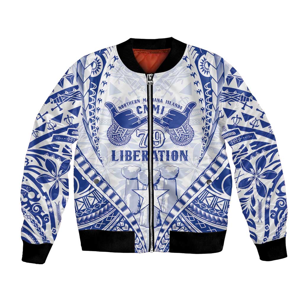 Northern Mariana Islands Liberation Day Bomber Jacket 79th Anniversary