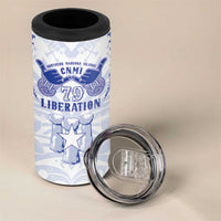 Northern Mariana Islands Liberation Day 4 in 1 Can Cooler Tumbler 79th Anniversary