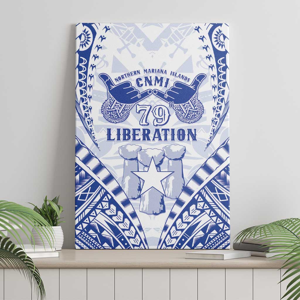 Northern Mariana Islands Liberation Day Canvas Wall Art 79th Anniversary