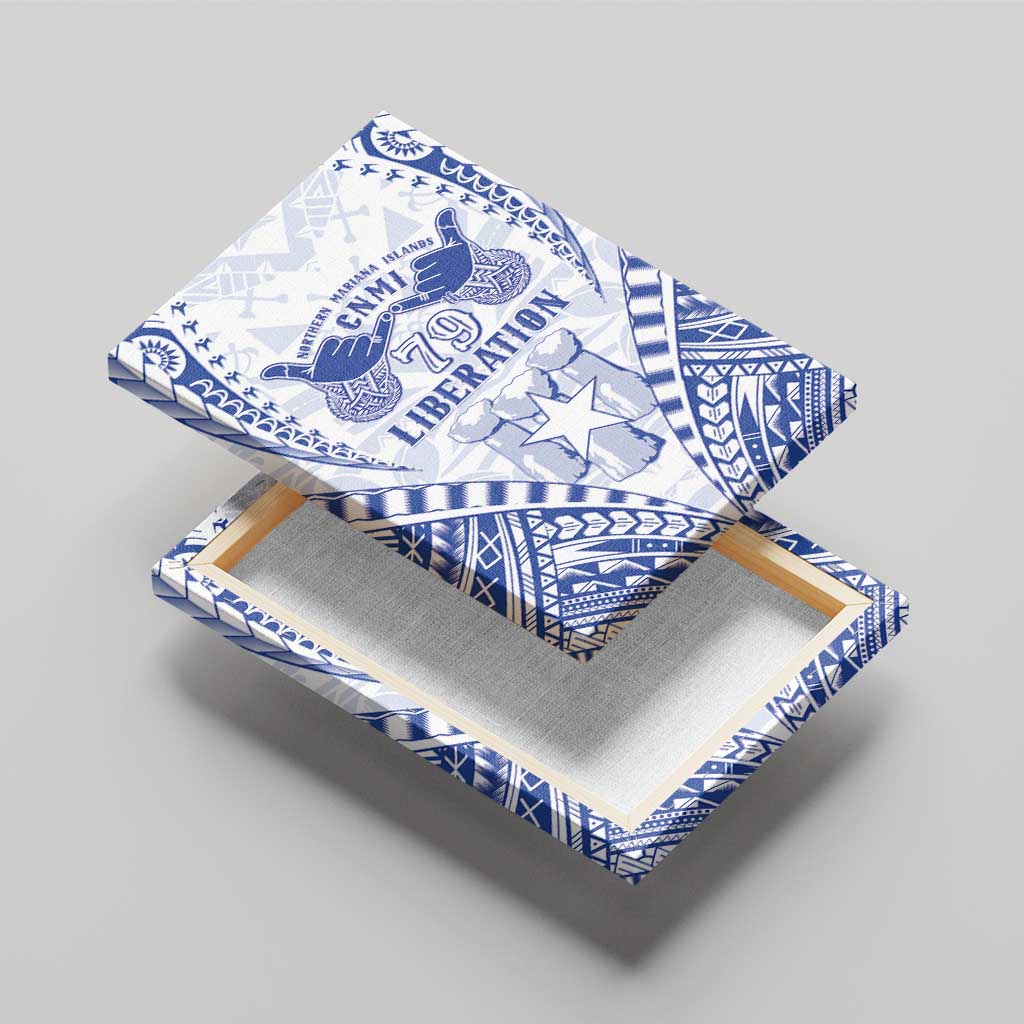 Northern Mariana Islands Liberation Day Canvas Wall Art 79th Anniversary