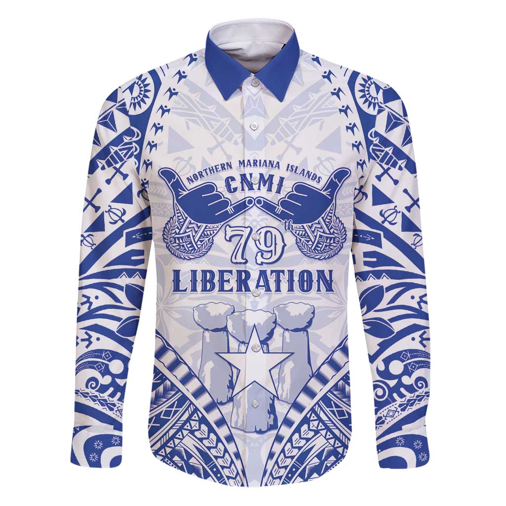 Northern Mariana Islands Liberation Day Family Matching Puletasi and Hawaiian Shirt 79th Anniversary