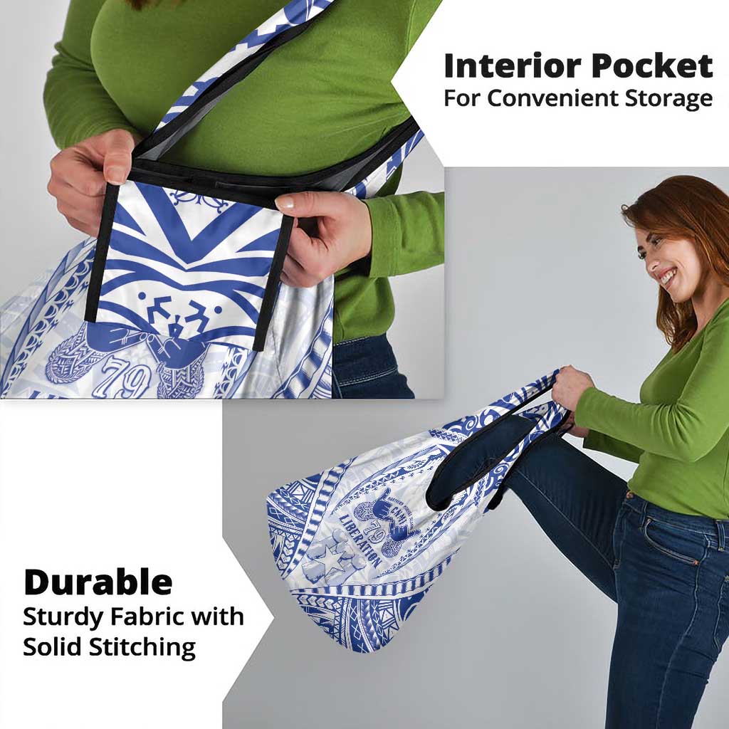 Northern Mariana Islands Liberation Day Grocery Bag 79th Anniversary