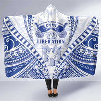 Northern Mariana Islands Liberation Day Hooded Blanket 79th Anniversary