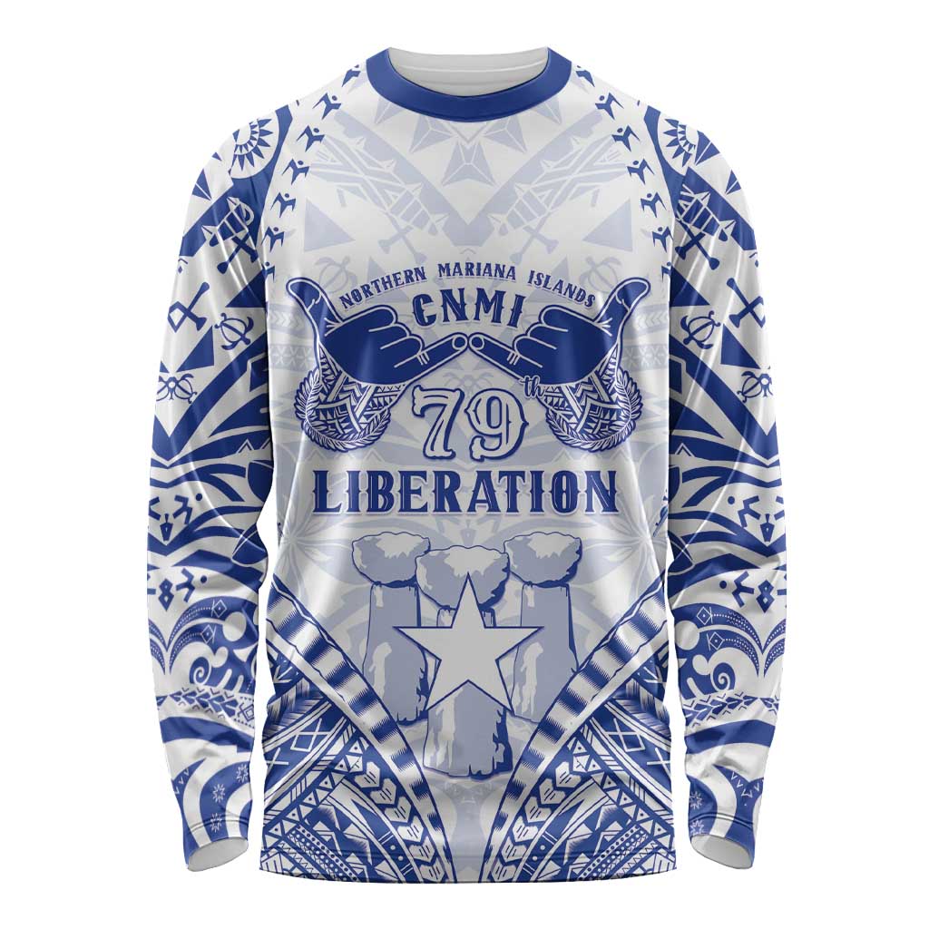 Northern Mariana Islands Liberation Day Long Sleeve Shirt 79th Anniversary