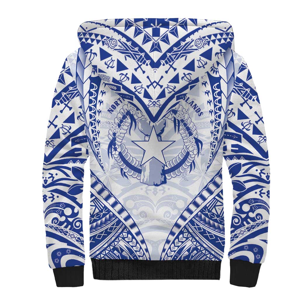 Northern Mariana Islands Liberation Day Sherpa Hoodie 79th Anniversary