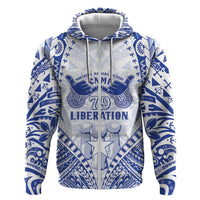 Northern Mariana Islands Liberation Day Zip Hoodie 79th Anniversary