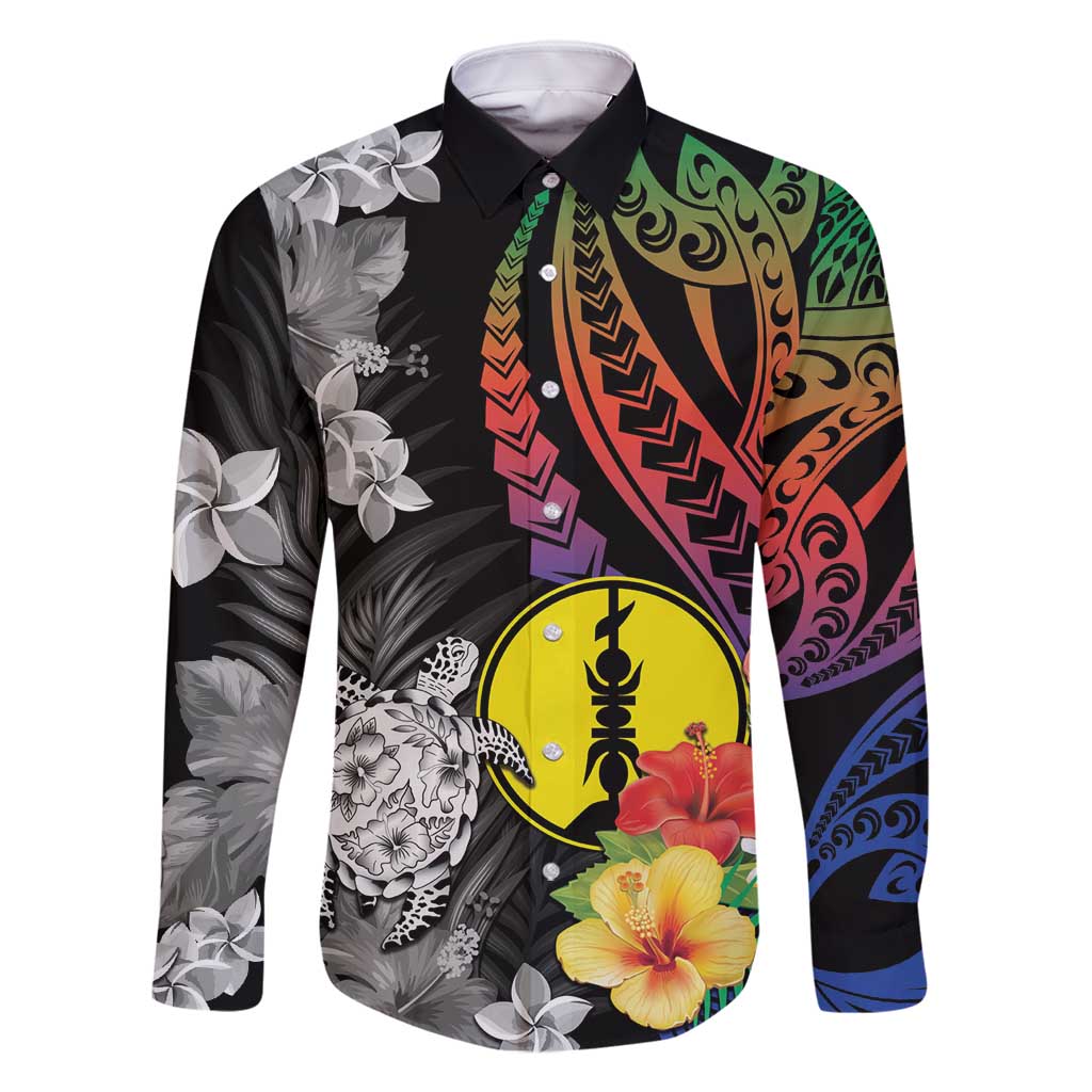 New Caledonia Bastille Day Family Matching Summer Maxi Dress and Hawaiian Shirt Tropical Turtle Hibiscus Polynesian Pattern