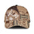 Samoa Siapo Elegant Classic Cap Hibiscus Chocolate Brown Motifs - Polynesian Pride