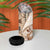 Samoa Siapo Elegant 4 in 1 Can Cooler Tumbler Hibiscus Beige Motifs - Polynesian Pride