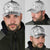 Samoa Siapo Elegant Classic Cap Hibiscus White Motifs - Polynesian Pride