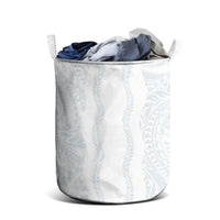 Samoa Lotu Tamaiti Laundry Basket Teuila With Tribal Motifs LT05 - Polynesian Pride