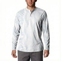 Samoa Lotu Tamaiti Button Sweatshirt Teuila With Tribal Motifs LT05 - Polynesian Pride