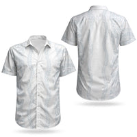 Samoa Lotu Tamaiti Couples Matching Puletasi and Hawaiian Shirt Teuila With Tribal Motifs LT05 - Polynesian Pride