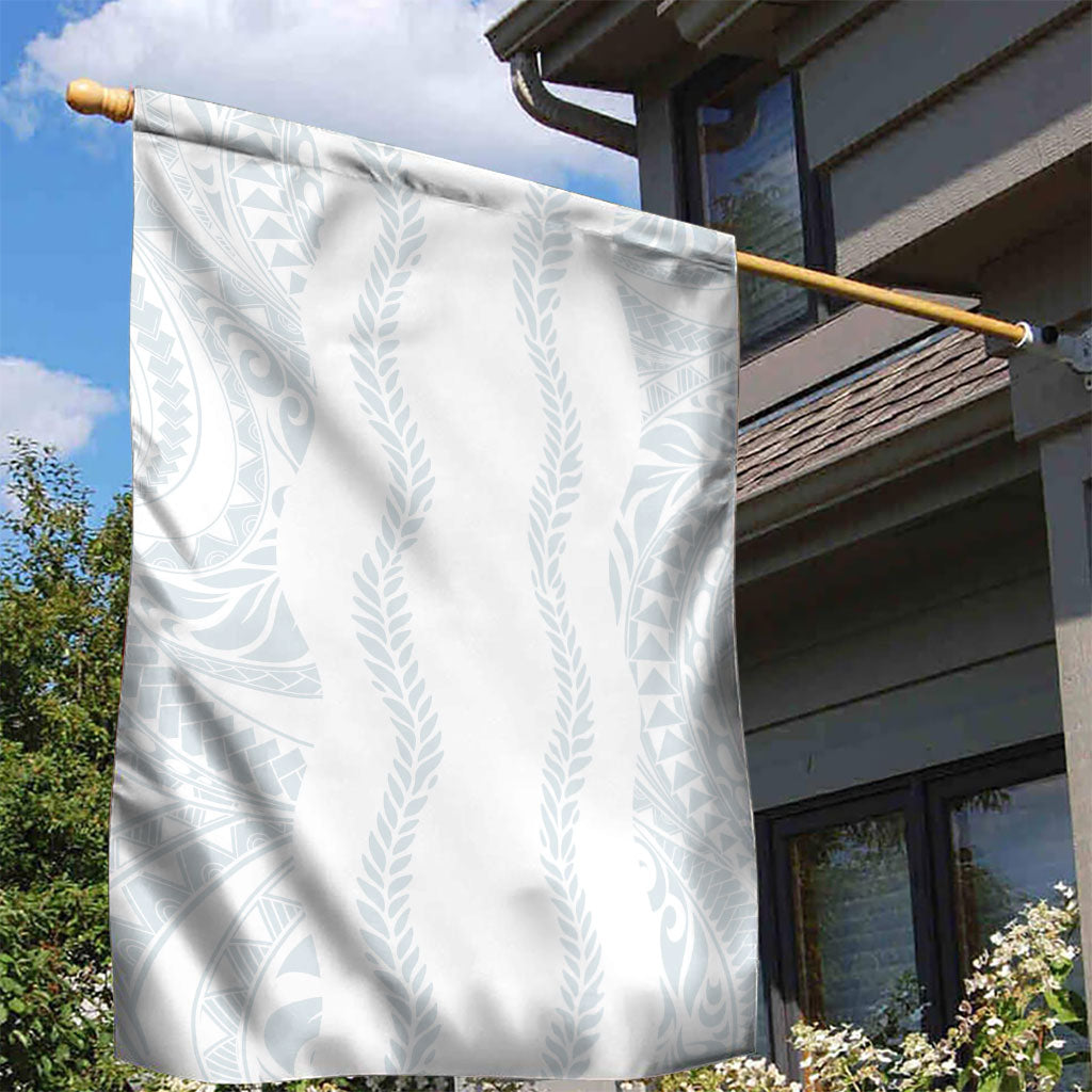 Samoa Lotu Tamaiti Garden Flag Teuila With Tribal Motifs LT05 - Polynesian Pride