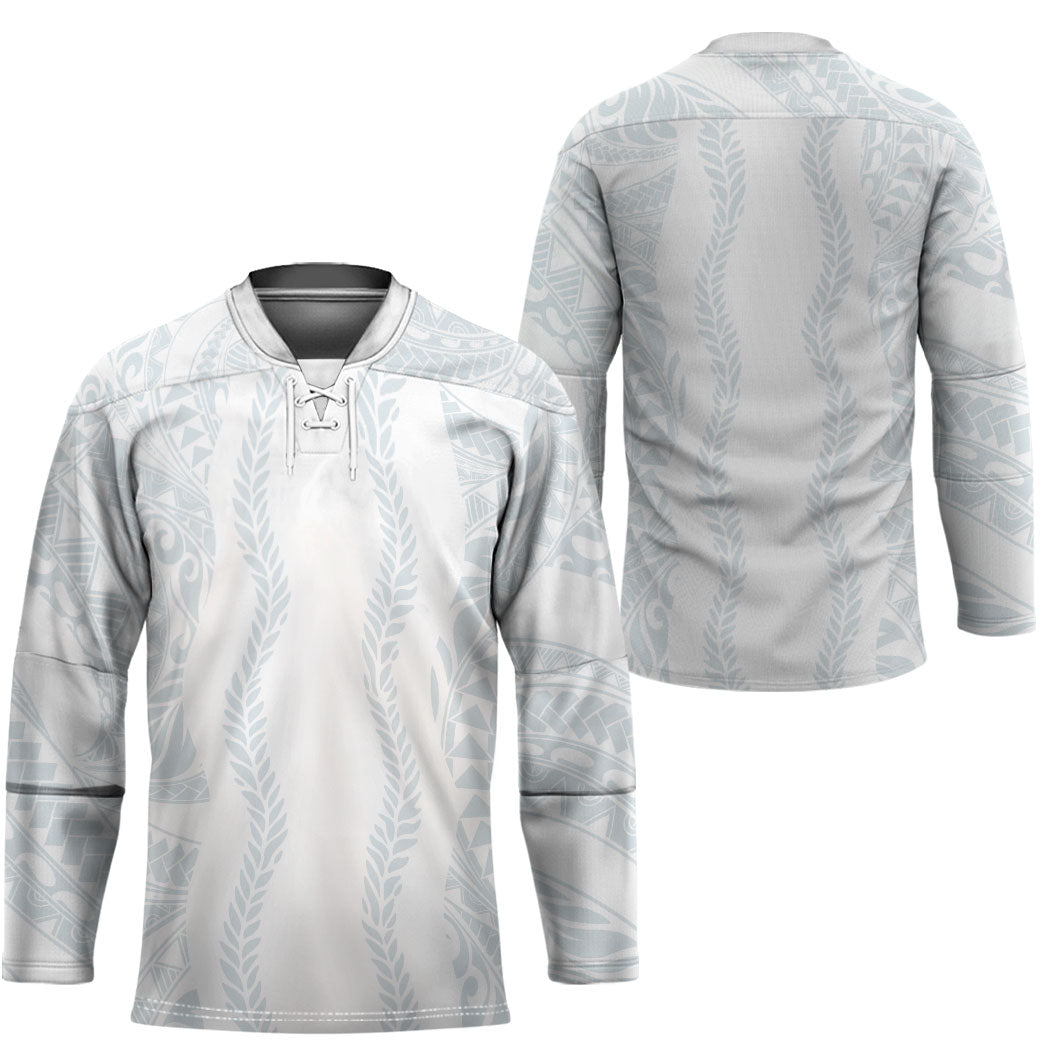 Samoa Lotu Tamaiti Hockey Jersey Teuila With Tribal Motifs LT05 - Polynesian Pride