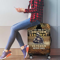 Polynesia Veterans Day Luggage Cover Thank You Veterans Polynesian Pattern LT05 - Polynesian Pride