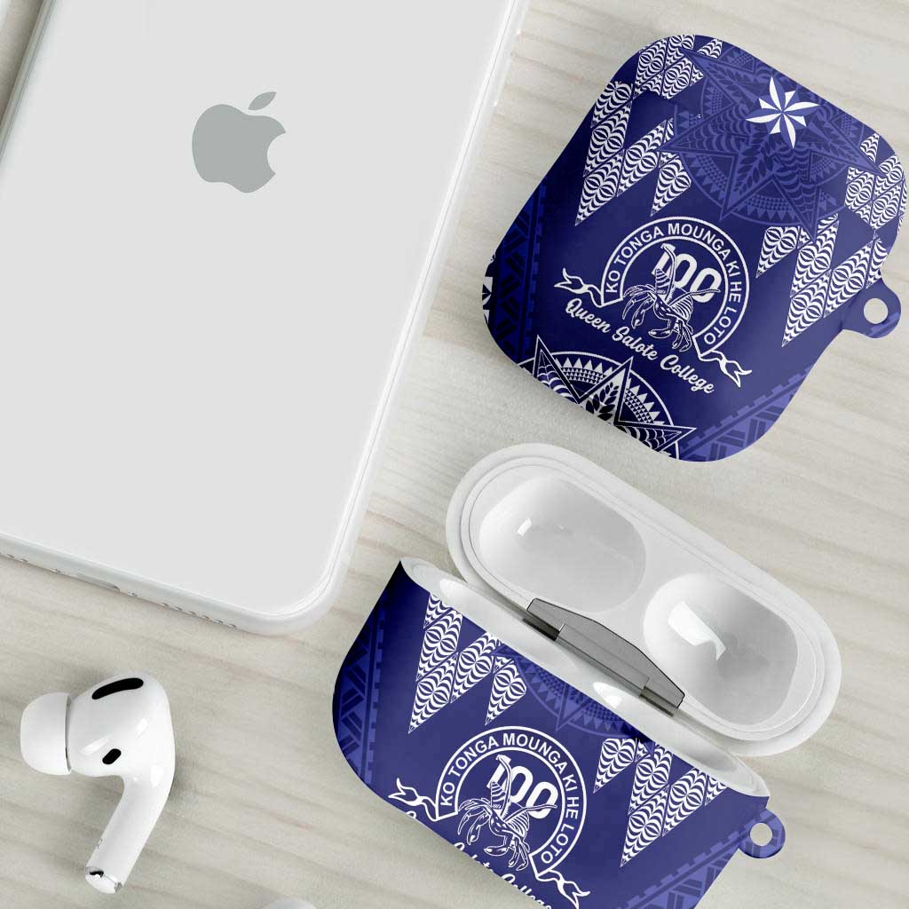 Queen Salote College Centenary AirPods Case Tongan Kupesi Pattern - Polynesian Pride