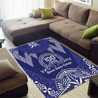 Queen Salote College Centenary Area Rug Tongan Kupesi Pattern - Polynesian Pride
