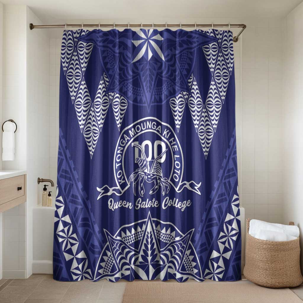 Queen Salote College Centenary Bathroom Set Tongan Kupesi Pattern - Polynesian Pride