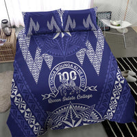 Queen Salote College Centenary Bedding Set Tongan Kupesi Pattern - Polynesian Pride