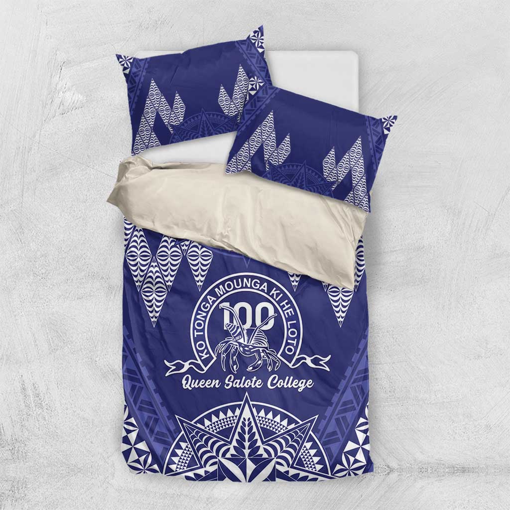 Queen Salote College Centenary Bedding Set Tongan Kupesi Pattern - Polynesian Pride