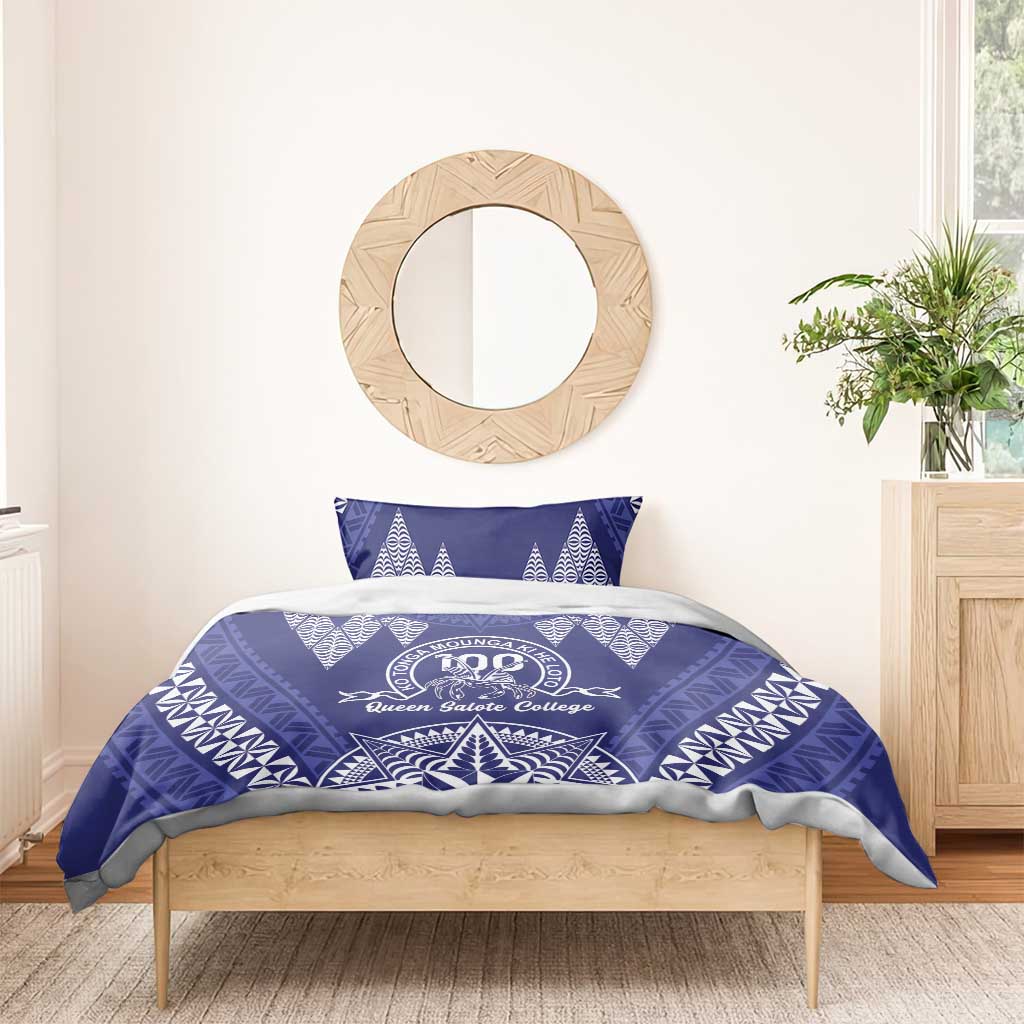 Queen Salote College Centenary Bedding Set Tongan Kupesi Pattern - Polynesian Pride