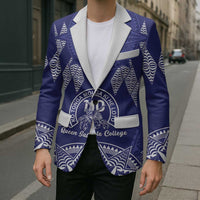 Personalised Queen Salote College Centenary Blazer Tongan Kupesi Pattern - Polynesian Pride