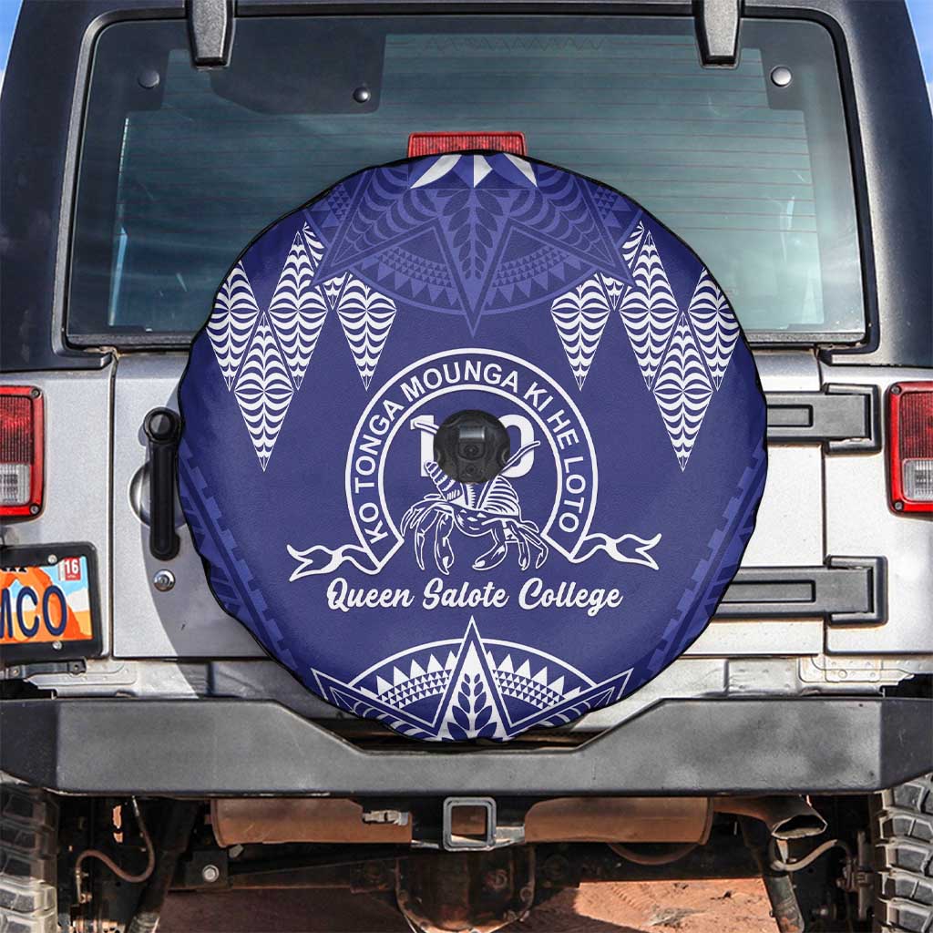 Queen Salote College Centenary Spare Tire Cover Tongan Kupesi Pattern - Polynesian Pride