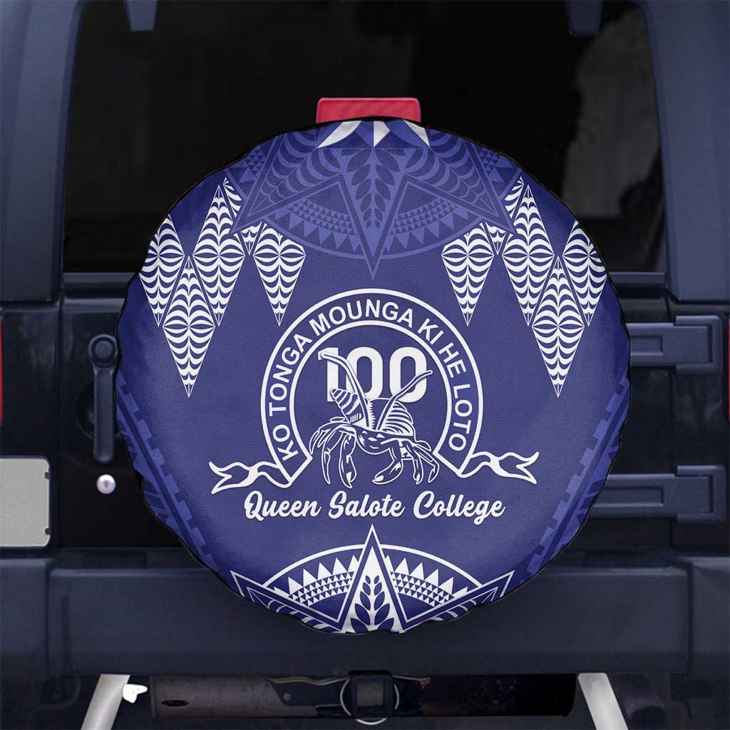 Queen Salote College Centenary Spare Tire Cover Tongan Kupesi Pattern - Polynesian Pride