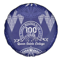 Queen Salote College Centenary Spare Tire Cover Tongan Kupesi Pattern - Polynesian Pride