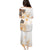 Fiji Puletasi Masi Tapa Pattern Brown LT05 - Polynesian Pride