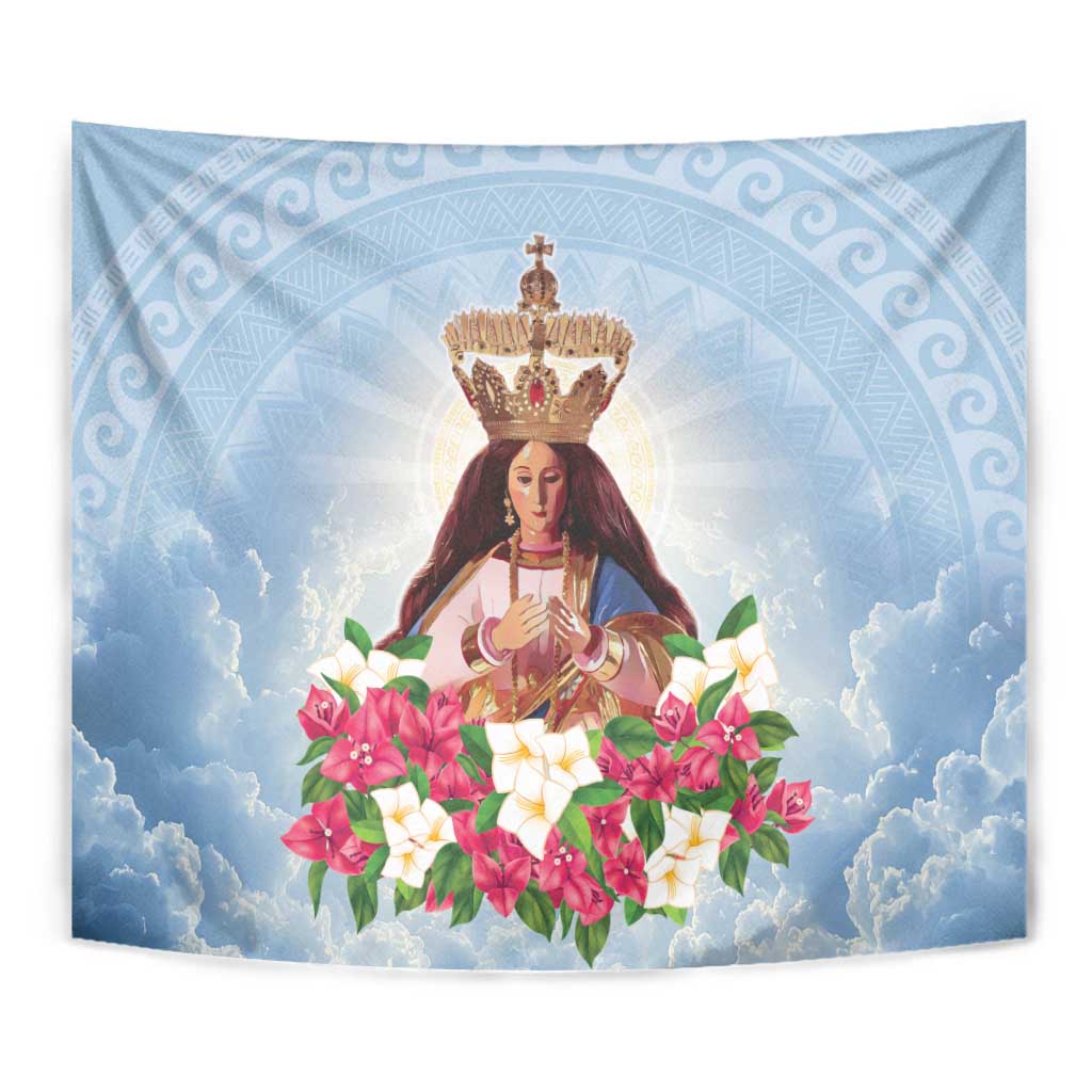 Guam Patroness Tapestry The Legend Santa Marian Kamalen