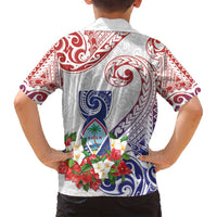 Happy Guam Santa Marian Kamalen Day Family Matching Tank Maxi Dress and Hawaiian Shirt