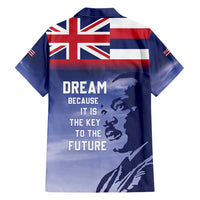 Hawaii MLK Day Family Matching Short Sleeve Bodycon Dress and Hawaiian Shirt