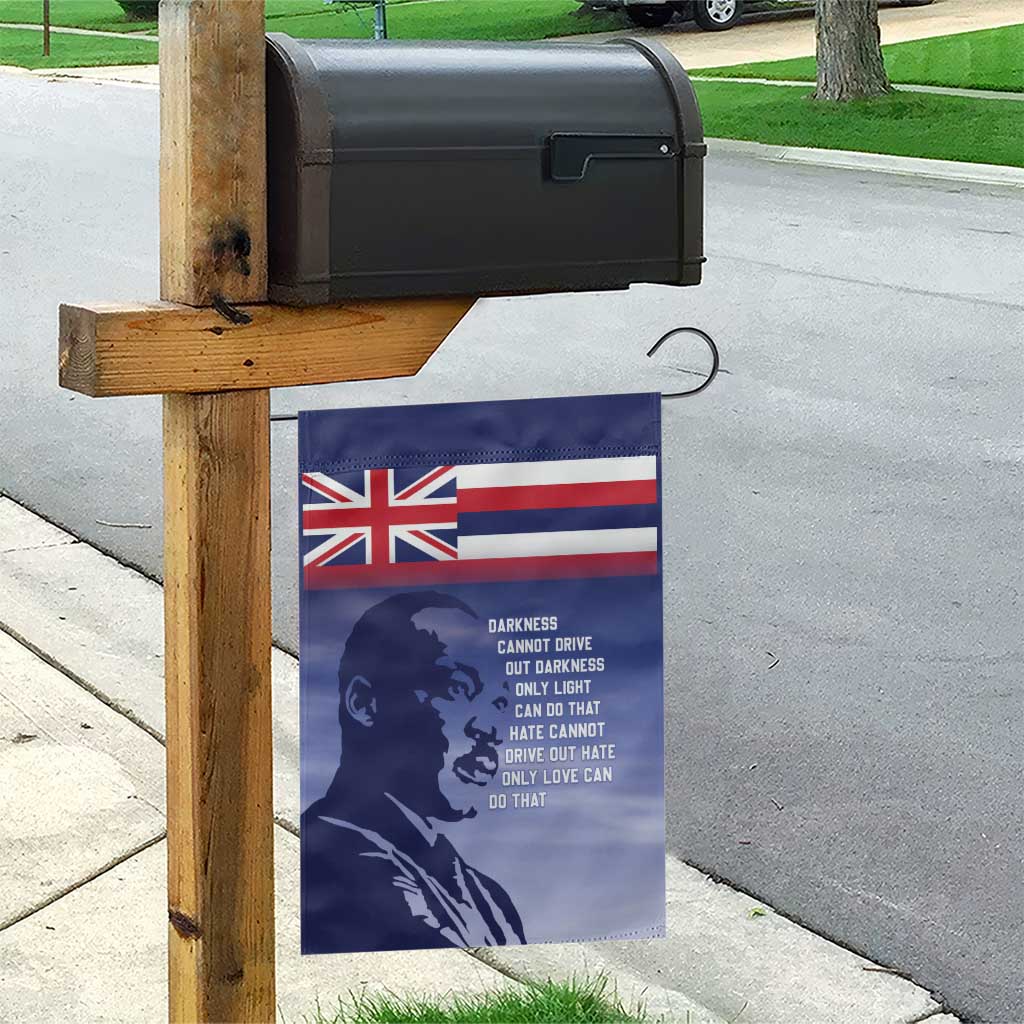 Hawaii MLK Day Garden Flag