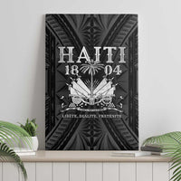 Haiti 1804 Canvas Wall Art Polynesian Silver Neg Maron