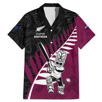 Custom New Zealand Northern Districts Cricket Family Matching Mermaid Dress and Hawaiian Shirt With Maori Pattern