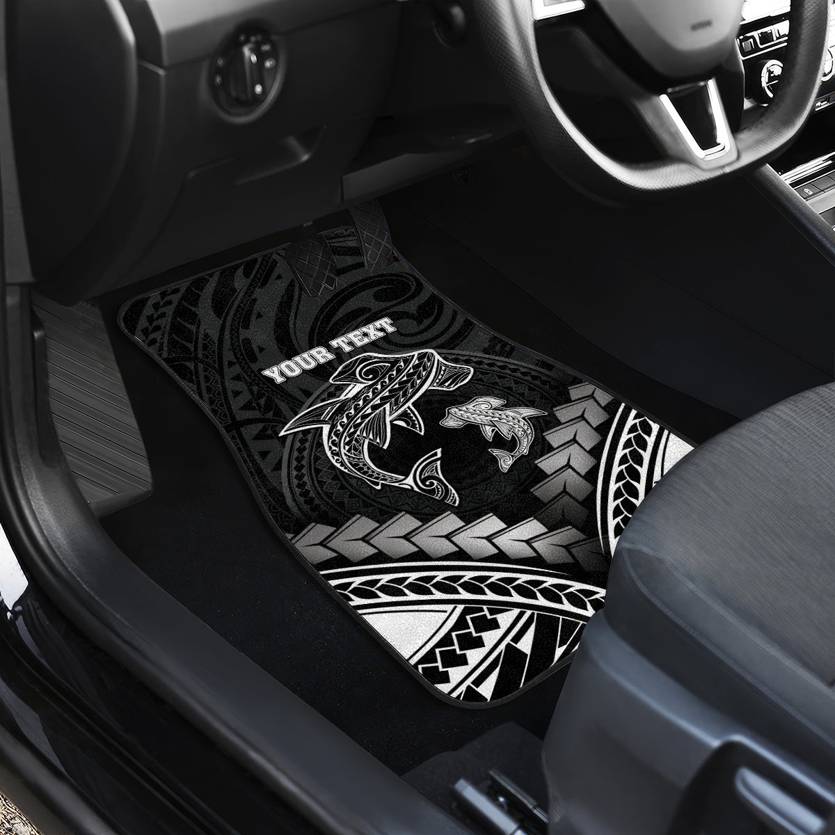 Happy Father's Day Car Mats I Love You Dad Polynesian Style