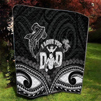 Happy Father's Day Quilt I Love You Dad Polynesian Style LT05 - Polynesian Pride