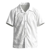 Tokelau White Sunday Kid Hawaiian Shirt Elegant Hibiscus Polynesian Tribal Pattern LT05 - Polynesian Pride