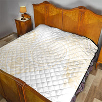 Tonga White Sunday Quilt Lotu Tamaiti Tongan Kupesi Pattern LT05 - Polynesian Pride