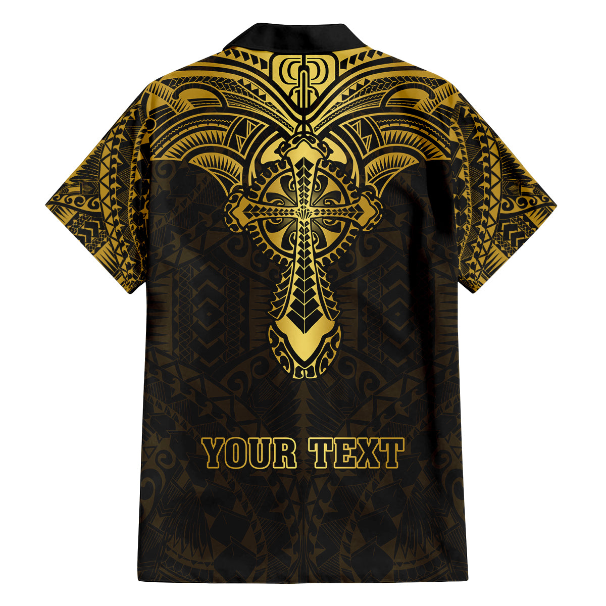 Personalized Polynesia Family Matching Puletasi Dress and Hawaiian Shirt With Christian Cross LT05 - Polynesian Pride