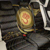 Back Car Seat Cover With Hindu Om Symbol