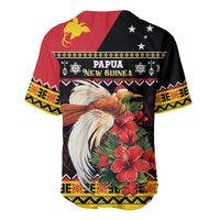 Papua New Guinea Christmas Baseball Jersey Bird Of Paradise Hamamas Krismas LT05 - Polynesian Pride
