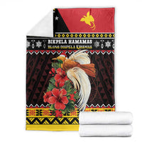 Papua New Guinea Christmas Blanket Bird Of Paradise Hamamas Krismas