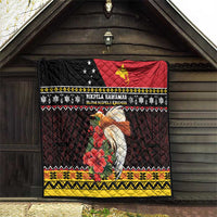 Papua New Guinea Christmas Quilt Bird Of Paradise Hamamas Krismas LT05 - Polynesian Pride