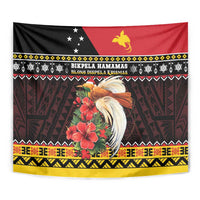 Papua New Guinea Christmas Tapestry Bird Of Paradise Hamamas Krismas LT05 - Polynesian Pride