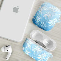 Tiare Tahiti AirPods Case Blue Polynesia Motifs - Polynesian Pride